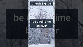 Church Signs #5