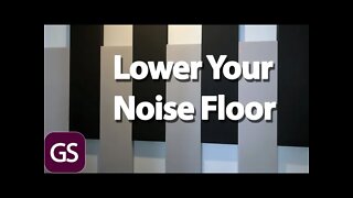 Using Acoustic Treatment To Lower Theater Noise Floor
