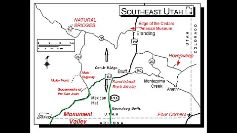 Comb Ridge Wash Trail - Bears Ears National Monument