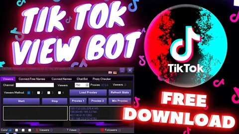 New Tiktok view bot! (55.000 views per hour) free download