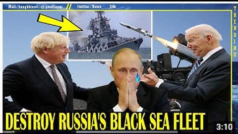 US and UK "destroy" PUTIN "a Scary way" in the black sea with advanced missiles