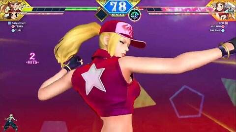 Snk Heroines :Tag Team Frenzy Play As Terry Bogard On Switch