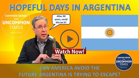 Can America Avoid the Future Argentina is Trying to Escape?