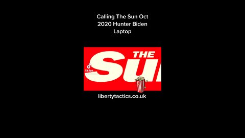 Calling The Sun Oct 2020 Hunter Biden Laptop