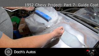 1952 Chevy Styleline Deluxe Rebuild: Part 7 - Guide Coat