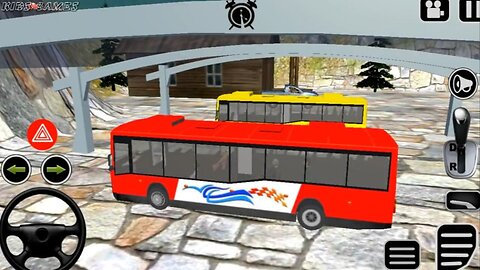 Real Bus Driving - Offroad Bus Drive 3D Simulator - Android GamePlay