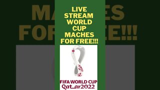 Watch World Cup Live Streaming Online Free Now - How To Watch World Cup 2022 Live Online... free!