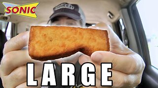HUGE French Toast Sticks Review From Sonic Drive In! 😮