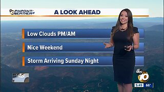 10News Pinpoint Weather with Meteorologist Angelica Campos