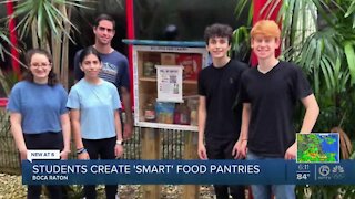 Students create 'smart' food pantries