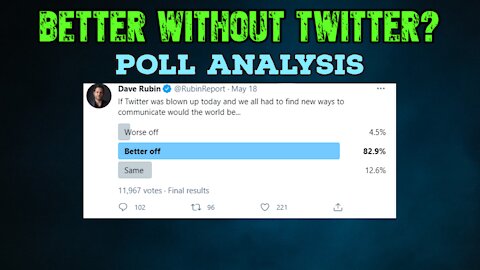 Better Without Twitter? Poll Analysis