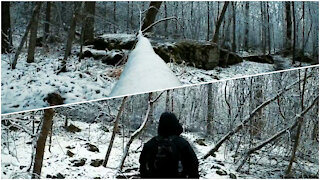 Snow Hike Round Top Mountain - Arkansas [ Feb. 2021 ]