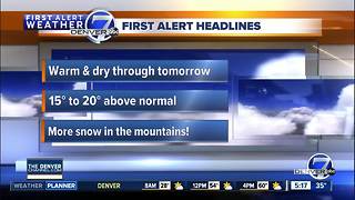 Thursday morning forecast