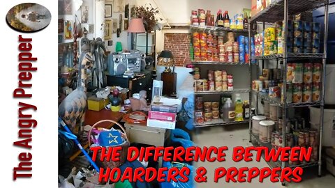 The Difference Between Preppers & Hoarders