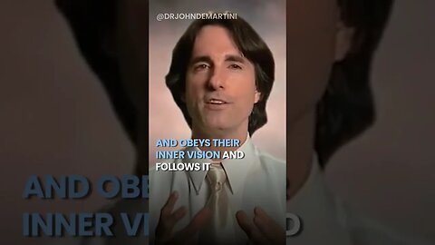 Let Your Inner Voice and Vision Lead Your Life | Dr John Demartini #shorts