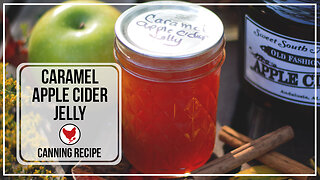 Amazing Caramel Apple Cider Jelly | Canning