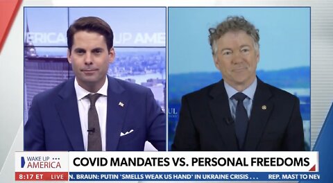 COVID Mandates vs. Personal Freedoms, Dr. Rand Paul Joins Wake Up America - February 3, 2022