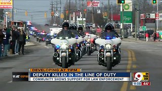 Community remembers deputy killed in the line of duty