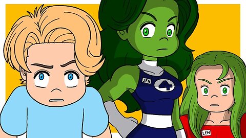 She-Hulk y Cypher | T1E07 | El arte de angustiarte | Animación