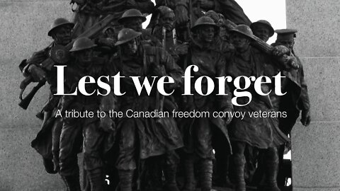 Freedom Convoy: Tribute to Canadian Veterans who held the line: Yanbrand Photography