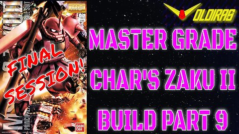 Gunpla Build - Master Grade Char's Zaku II Part 9