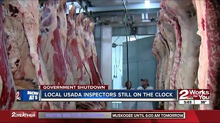 Local USDA inspectors still on the clock