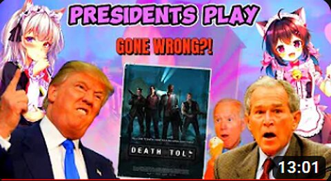 Presidents Play Left 4 Dead 2 W/Waifus (GONE WRONG)