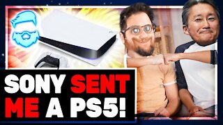 Sony Sent Me A Playstation 5 On International Mens Day! A PS5 Console To Raise Awareness