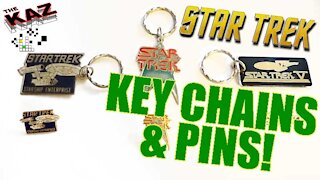 Vintage Star Trek Key Chains & Pins