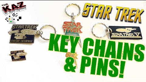 Vintage Star Trek Key Chains & Pins