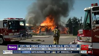 Fire crews get East Bakersfield house fire under control