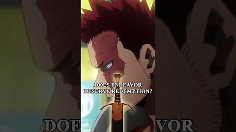 Does Endeavor Deserve Redemption? #shorts #myheroacademia #mha