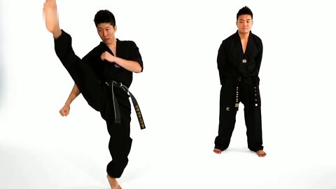09-How to Do a Front Kick - Taekwondo Training