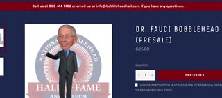 Dr. Fauci bobblehead