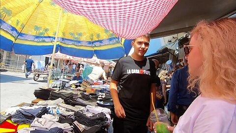 $0.40 socks at Macedonian Bazaar 🇲🇰