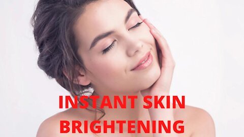 Instant Brightening skin pack at home | Beauty tech.