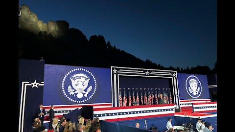 President Trump and First Lady Attend 2020 Mount Rushmore Fireworks Celebration