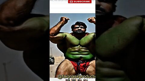 Hulk ? #artificialintelligence #ai #chatgpt #genmoai #stablediffusion #hulk #bodybuilder #avengers