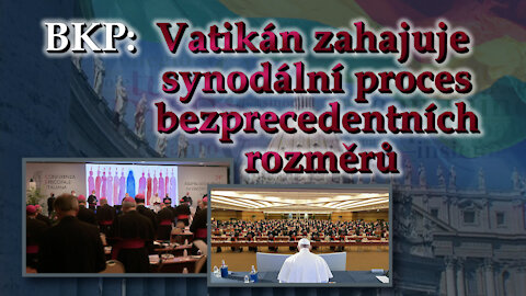 BKP: Vatikán zahajuje synodální proces bezprecedentních rozměrů