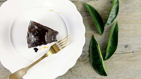 Chocolate orange Bundt cake