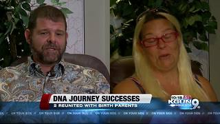 DNA tests help reunite man, woman with birth mothers