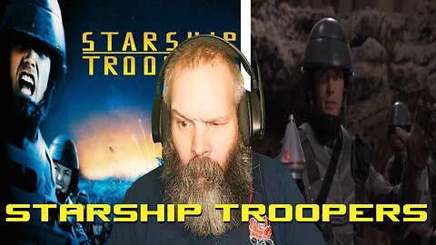 STARSHIP TROOPERS MOVIE REACTION!!! FIRST TIME WATCHING!!!