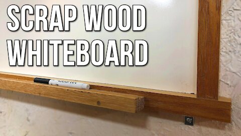 Make a Dry Erase Board from a Bed Board // No Talking | ASMR | DIY