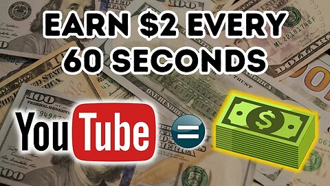 Make $2 Every 60 Secs: Profit from Watching YouTube (Make Money Online 2023)