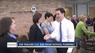 PolitiFact Wisconsin: Walker's public schools funding