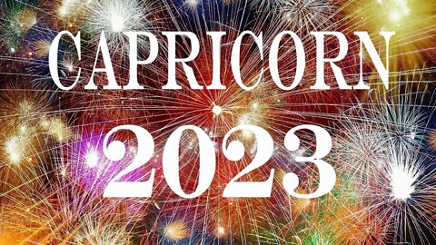 Capricorn 2023 💫 HIGHER LEVEL SUCCESS IN LOVE & MONEY Capricorn! Yearly Tarot #Predictions #2023