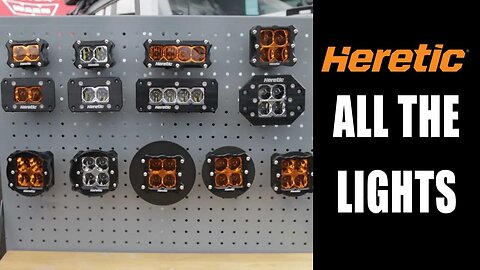 Overland Expo West | NEW Heretic Lights
