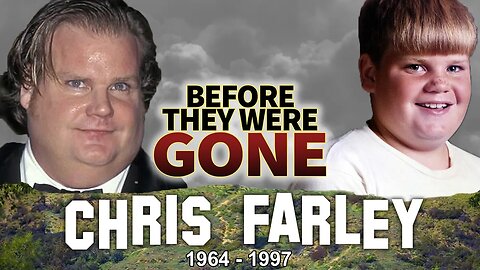 Chris Farley | Before They Were Gone | Tragic Life of SNL Comedian
