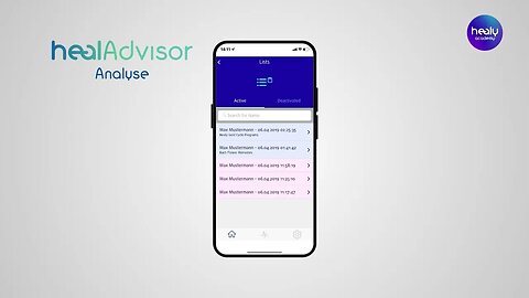 Analysis lists - HealAdvisor Analyse App (8/8) + 💬subtitles