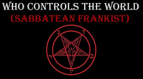If God Is Real So Is The Devil (Sabbatean Frankism)
